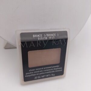Mary Kay Sheer Mineral Pressed Powder Bronze 1  015139 Unused Luxury USA NOS